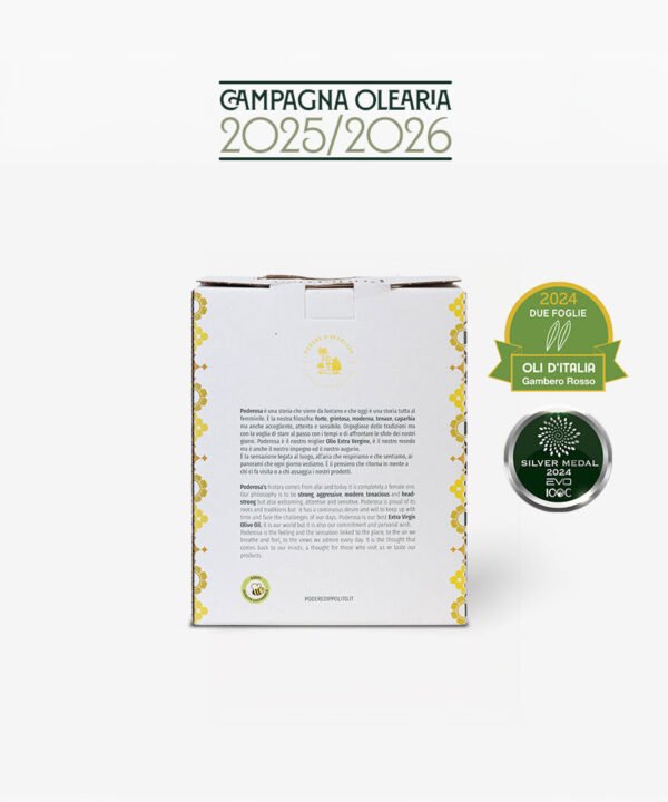 Aliejus_Podere d’Ippolito Alyvuogių aliejus PODEROSA CLASSICO 3 L