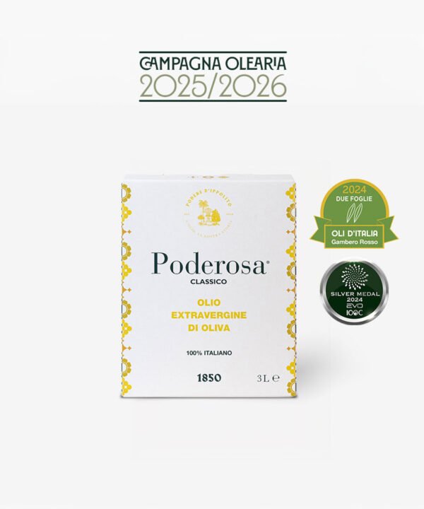 aliejus_dežutėje Alyvuogių aliejus PODEROSA CLASSICO 3 L