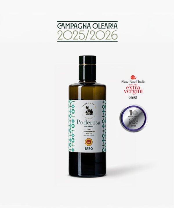 poderosa_aliejus_DOP500 Alyvuogių aliejus iš Italijos.